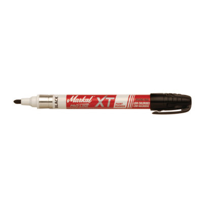 Paint-Riter+ Rough Surface Liquid Paint Marker, Black, 1/8 in tip, Fiber Nib 434-97253