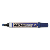 Paint-Riter+ Detergent Removable Marker, Blue, 1/8 in, Medium Tip 434-97015