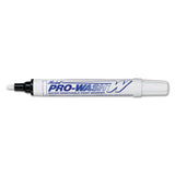 Paint-Riter+ Water Removable Marker, White, 1/8 in, Medium Tip 434-97030