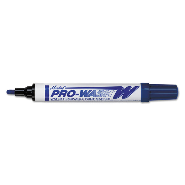 Paint-Riter+ Water Removable Marker, Black, 1/8 in, Medium Tip 434-97033