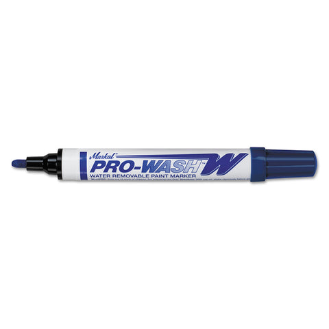 Paint-Riter+ Water Removable Marker, Black, 1/8 in, Medium Tip 434-97033