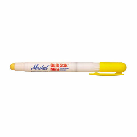 Quik Stik All Purpose Mini Solid Paint Marker, 3/8 in x 4.625 in L, Yellow 434-61127