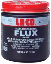 Regular Flux Paste, Brush-In-Cap, 4 oz 434-22194