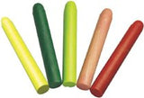 Scan-It Plus Fluorescent Crayon, 1/2 in dia/Hex/Hard, 4.75 in L, Watermelon Red, 12 MKR/DOZ 434-82232