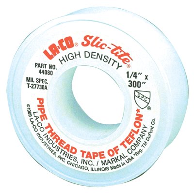 Slic-Tite PTFE Thread Tapes, 300 in L X 1/2 in W 434-44082