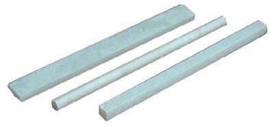 Soapstone Marker, Flat, 1/2 in W x 3/16 in H x 5 in L, White 434-80129