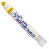 Quik Stik+ Oily Surface Mini Solid Paint Marker, 5/16 in dia Medium Bullet, Yellow 434-28771