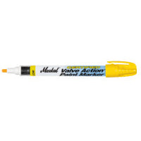 Paint-Riter+ Certified Liquid Paint Marker, White, 1/8 in Tip, Medium 434-96880