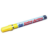 PAINT-RITER VALVE ACTION Paint Marker, White, 1/8 in Tip, Bullet 434-96800
