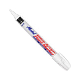 PAINT-RITER VALVE ACTION Paint Marker, White, 1/8 in Tip, Medium 434-96820