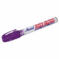 PAINT-RITER VALVE ACTION Paint Marker, Purple, 1/8 in Tip, Medium 434-96817