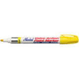 Paint-Riter Valve Action Paint Marker, Fluorescent Yellow, 1/8 in, Medium 434-97050