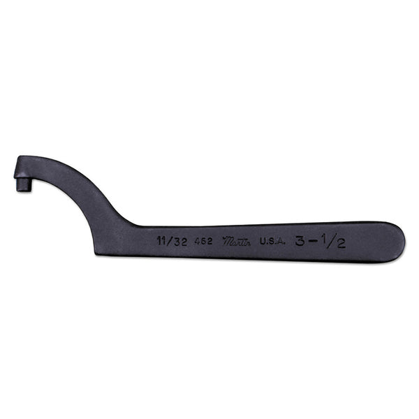 Pin Spanner Wrenches, 2 1/4 in Opening, Pin, Forged Alloy Steel, 6 1/2 in 276-457