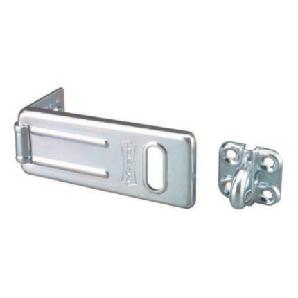 Hasp and Hasp Lock, 3-1/2 in, Silver 470-703D