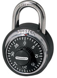 No. 1500 Combination Padlocks, 9/32 in Diam., 3/4 in L X 13/16 in W 470-1500D