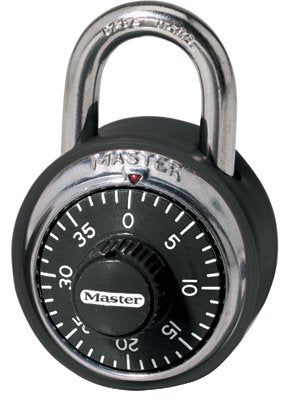 No. 1500 Combination Padlocks, 9/32 in Diam., 3/4 in L X 13/16 in W 470-1500D