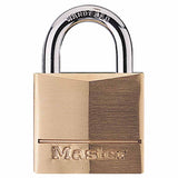 No. 160 Solid Brass Padlocks, 11/32 in Diam., 1 1/8 in L X 1 1/4 in W 470-160D