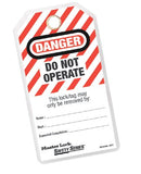 Safety Series Do Not Operate I.D. Tags, 3-1/8 in W x 5-3/4 in H 470-497A