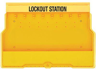 Safety Series Lockout Stations, 22 in, Unfilled 470-S1850