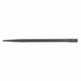 Line-Up Pry Bar, 30 in L x 7/8 in Stock, Straight Chisel/Pointed, Hex 479-75004