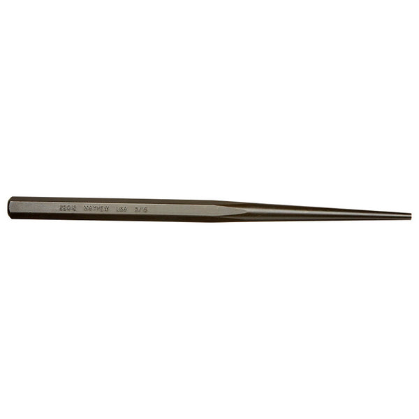 Line-Up Punch - Full Finish, 10 in, 3/16 in Tip, Alloy Steel 479-22012