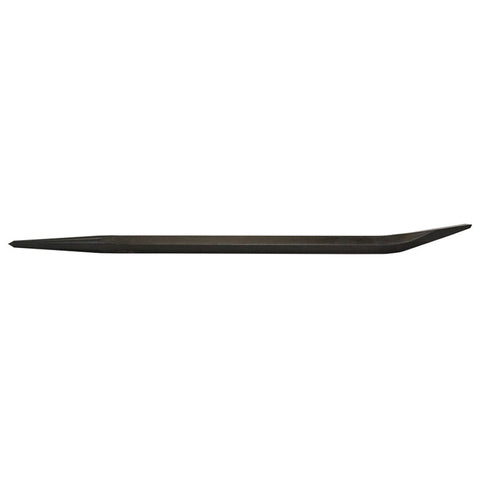 Line-Up Pry Bar, 20", 3/4", Offset Chisel/Straight Tapered Point, Black Oxide 479-40002