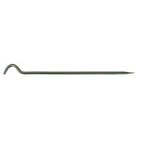 Die Separating Bars, 5/8 in Hex, 30 in, Chisel - Gooseneck, Point Tip 479-41285