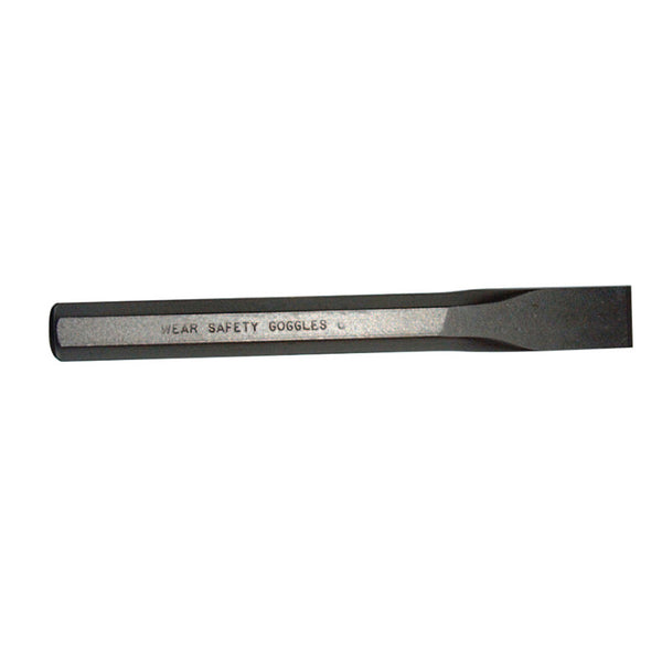 Cold Chisels, 7 1/2 in Long, 7/8 in Cut, Sand Blasted, 6 per box 479-70216