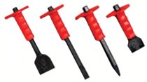 Floor Chisels with Guard, 11 in Long, 3 in Cut 479-94202