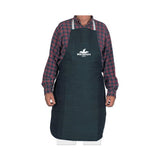 Blue Denim Bib Apron, 27 in W x 36 in L, Blue 127-39836