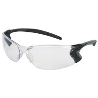 BD1 Dielectric Frameless Safety Glasses, Polycarbonate Clear Lens, MAX6 Anti-Fog, Nylon Temples 135-BD110PF