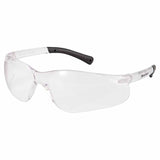 BearKat BK1 Series Safety Glasses, Clear Lens, Anti-Fog, Duramass Scratch-Resistant, Clear Frame 135-BK110AF