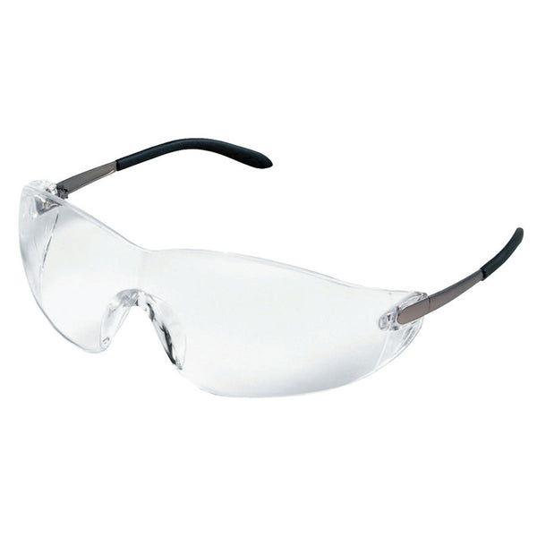 S21 Series Protective Eyewear, Clear Lens, Anti-Fog, Chrome Frame, Metal 135-S2110AF