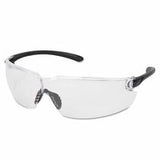 BlackKat Safety Glasses, Clear Lens, Duramass Scratch-Resistant 135-BL110