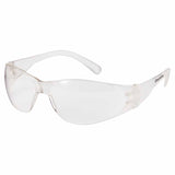 Checklite Safety Glasses, Clear Lens, Polycarbonate, Uncoated, Clear Frame 135-CL010