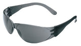 Checklite CL1 Frameless Safety Glasses, Polycarbonate Gray Lens, Duramass, Smoke Polycarbonate Temples 135-CL112