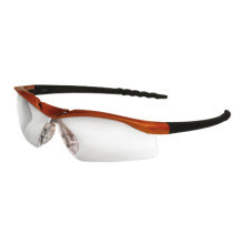 DALLAS Protective Eyewear, Clear Lens, Anti-Fog, Nuclear Orange Frame 135-DL210AF
