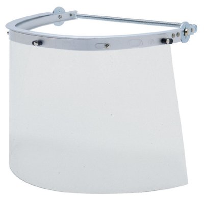 Headgear Bracket, Silver, 16 in L, 8 in H, Aluminum Rim Cam Lock Headgear Bracket 135-102