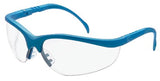 Klondike Protective Eyewear, Silver Mirror Lens, Duramass HC, Black Frame 135-KD117