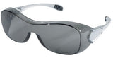 Law OTG Protective Eyewear, Clear Lens, Polycarbonate, Anti-Fog, Silver Frame 135-OG110AF