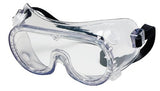 Protective Goggles, Clear/Clear, PVC, Chemical Resistant, Indirect Vent 135-2230R