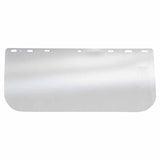 Universal Faceshield, PETG, 16 in L, 8 in H, Clear 135-181640