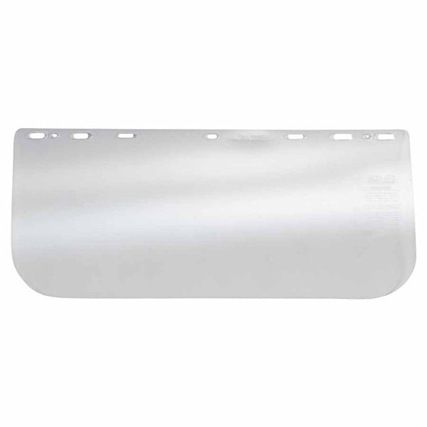 Universal Faceshield, PETG, 16 in L, 8 in H, Clear 135-181640