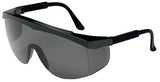 Stratos Spectacles, Gray Lens, Polycarbonate, Duramass HC, Black Frame, Nylon 135-SS112