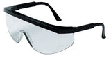 Tomahawk Protective Eyewear, Clear Lens, Polycarbonate, Anti-Fog, Black Frame 135-TK110AF