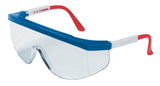 Tomahawk Protective Eyewear, Clear Lens, Duramass HC, Blue/Red/White Frame 135-TK130