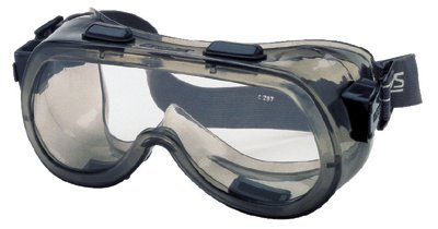 Verdict Goggles, Clear/Smoke, Antifog, Scratch Resistant, Elastic Strap 135-2410