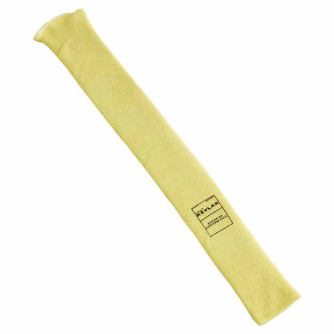 9378 Cut Pro A3 Cut Resistant Sleeve, Yellow, 18 in L x 2.25 in W, Universal, Slip-On, Economy 127-9378E