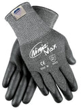 Ninja Max Bi-Polymer Coated Palm Gloves, Medium, Black/Gray 127-N9676GM