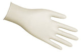 Disposable Latex Gloves, Powder Free, Rolled Cuff, 5 mil, Nat. White, Medium 127-5055M